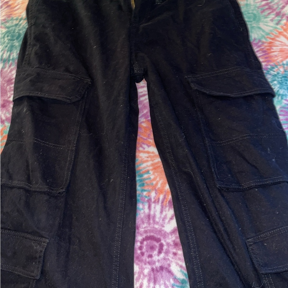 H&M Dark Cargo Trousers